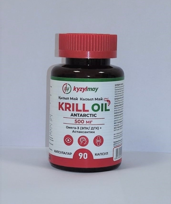 «Кызыл май KRILL OIL ANTARCTIC капсулы 500мг №90»